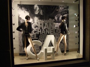Vetrina Chanel