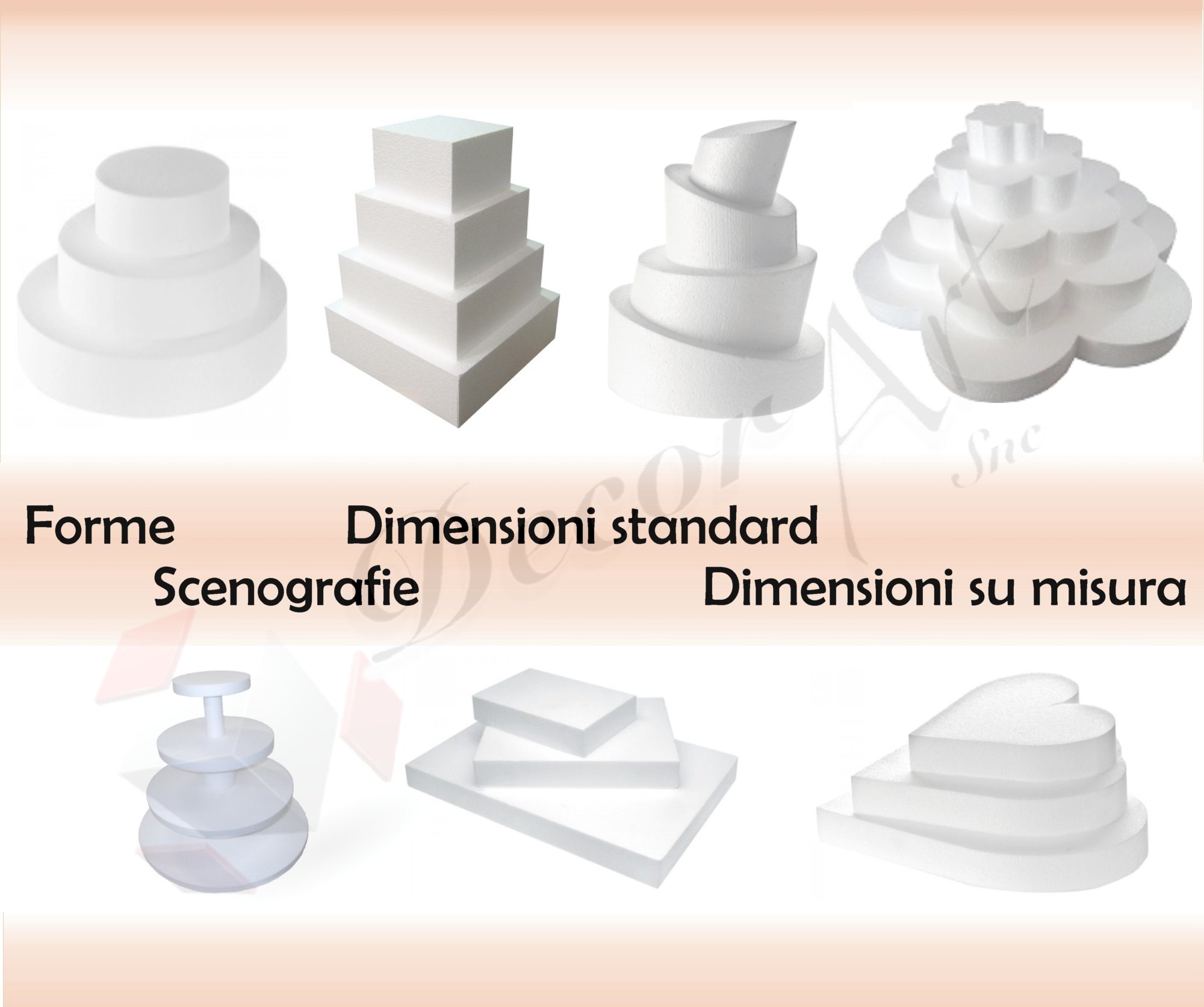 Polistirolo per Torte – Cake Design